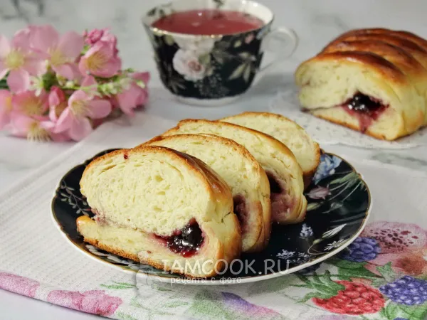 Фото блюда: Рулет с ежевикой