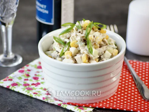 Фото готового блюда: Салат «Зодиак»