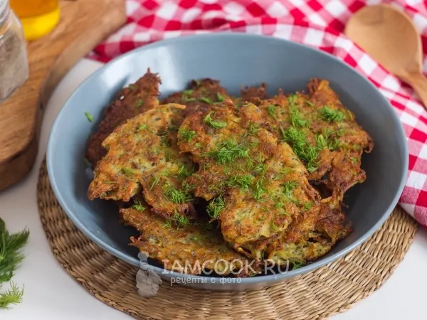 Фото готового блюда: Деруны с маком