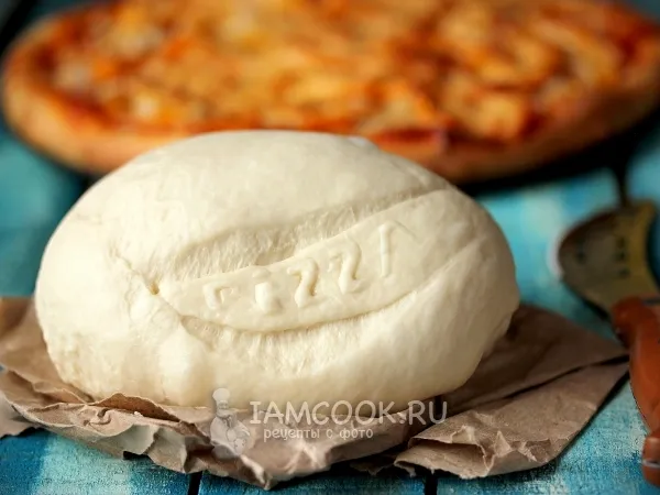 Фото блюда: Тесто для пиццы на сметане