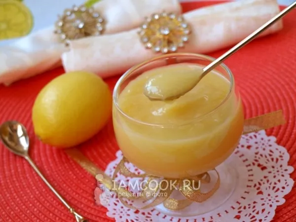 Фото блюда: Лимонный крем