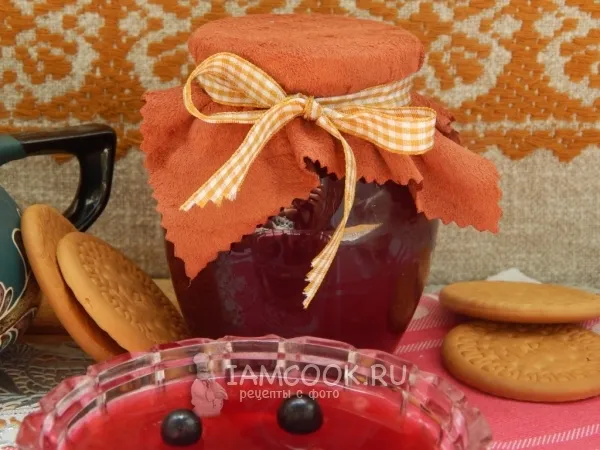 Фото готового блюда: Желе из гибрида черной смородины