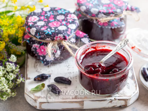 Фото блюда: Желе из жимолости на зиму (с агар-агаром)
