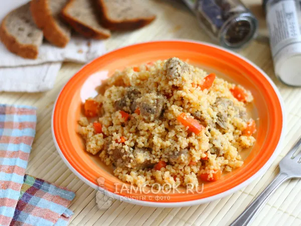 Фото готового блюда: Кускус с индейкой