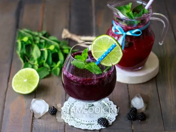 Фото блюда: Ежевичный мохито