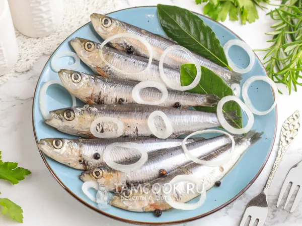 Фото блюда: Иваси пряного посола