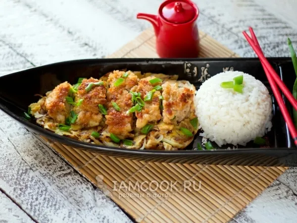 Фото готового блюда: Кацудон