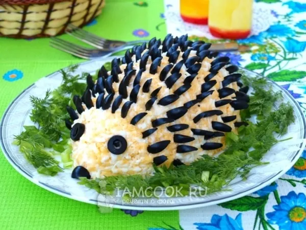 Фото блюда: Салат «Ёжик»