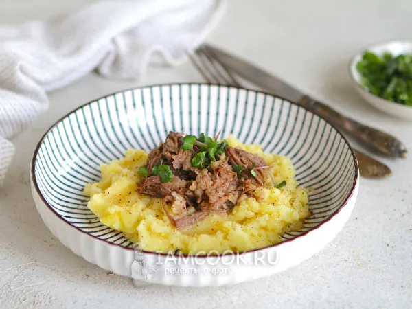 Фото блюда: Рваная телятина в духовке