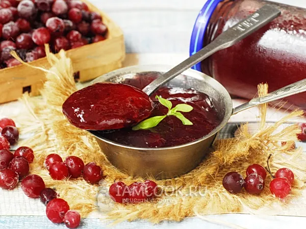 Фото блюда: Джем из клюквы на зиму