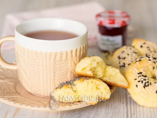 Фото блюда: Бублики с кунжутом