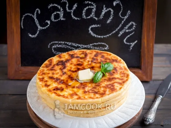 Фото готового блюда: Хачапури с сыром
