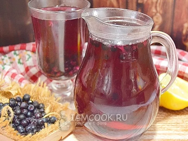 Фото блюда: Компот из замороженной черники