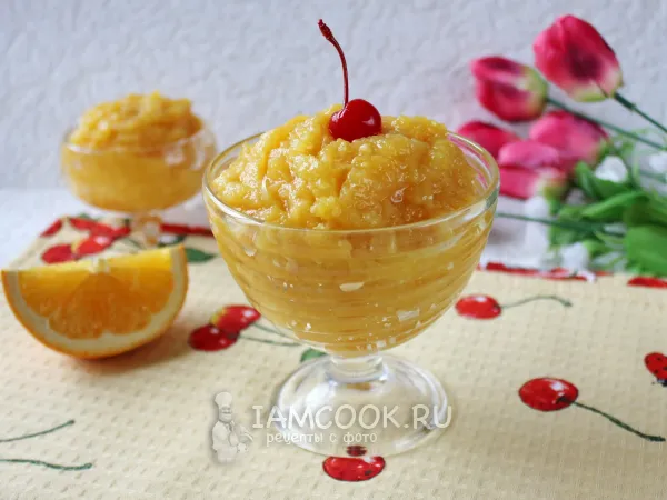 Фото блюда: Апельсиновый джем на агар-агаре без сахара