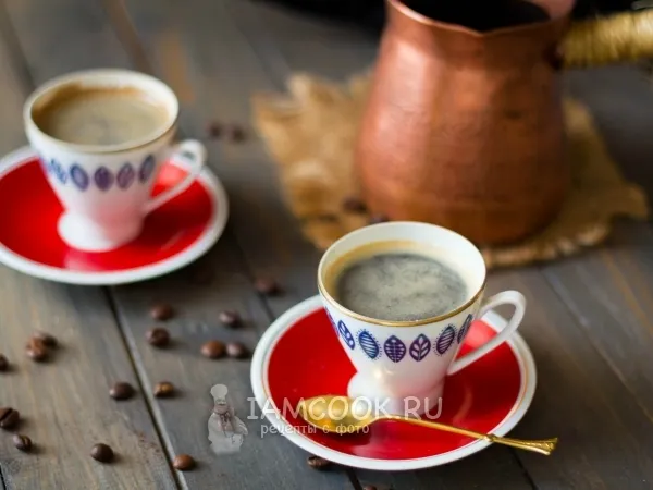 Фото готового блюда: Кофе по-турецки