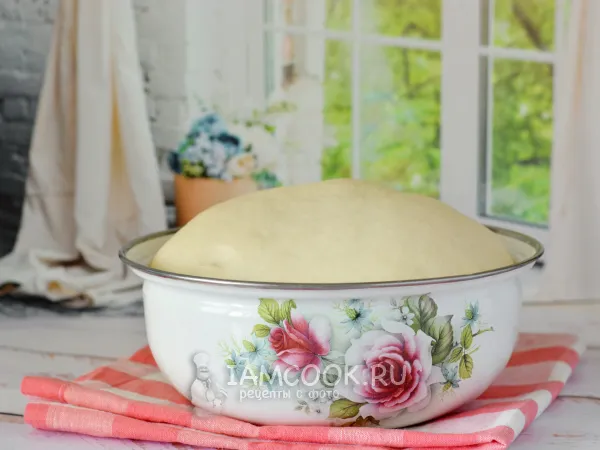 Фото блюда: Сдобное тесто на сметане