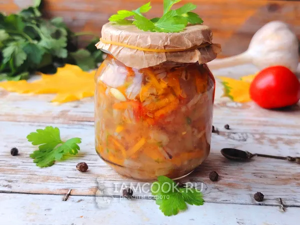 Фото блюда: Рассольник на зиму из переросших огурцов