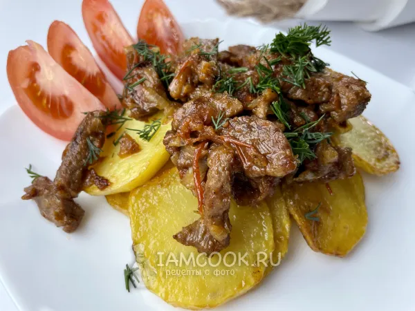 Фото блюда: Кыздырма по-татарски