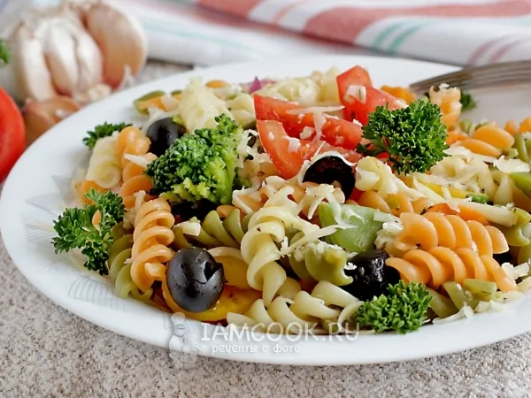 Фото блюда: Макаронный салат «Ассорти»