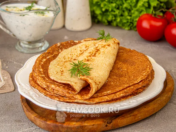 Фото блюда: Блины из цветной капусты