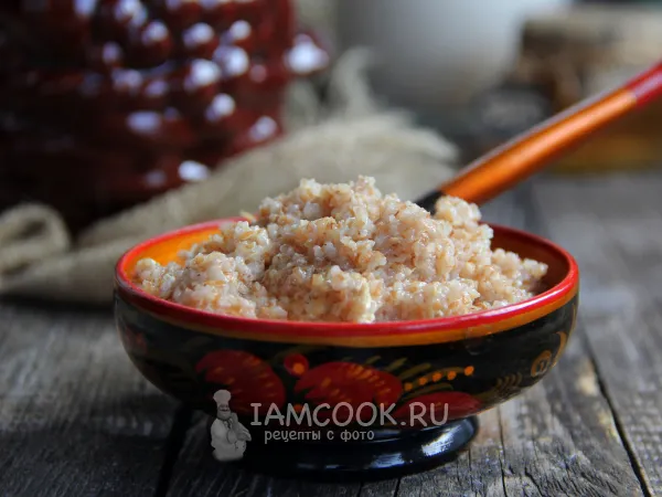 Фото блюда: Пшеничная каша в горшочках в духовке