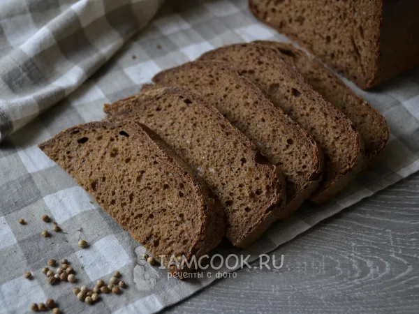 Фото готового блюда: Бородинский хлеб на закваске в хлебопечке