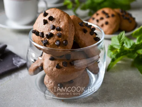 Фото готового блюда: Печенье из шоколадного масла