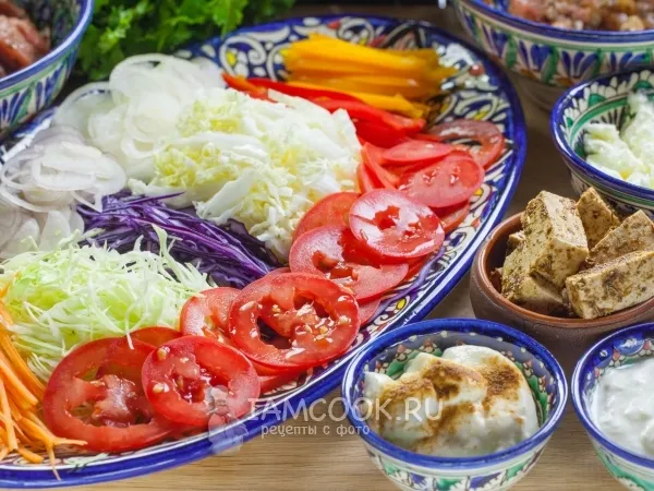 Фото блюда: Начинка для шаурмы