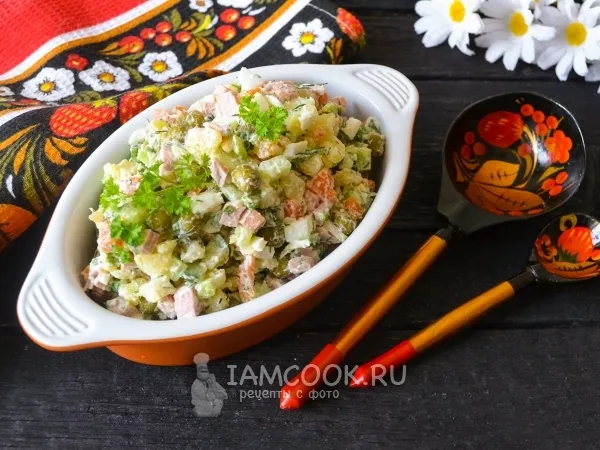 Фото готового блюда: Советский «Оливье»