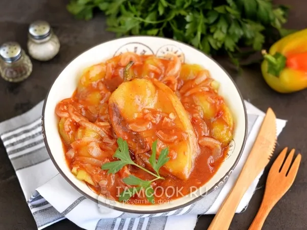 Фото блюда: Перец в томате