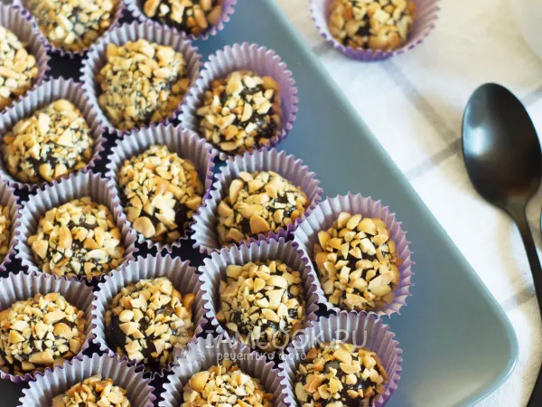 Фото блюда: Конфеты из сгущёнки