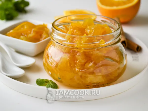 Фото блюда: Варенье из апельсинов с корицей
