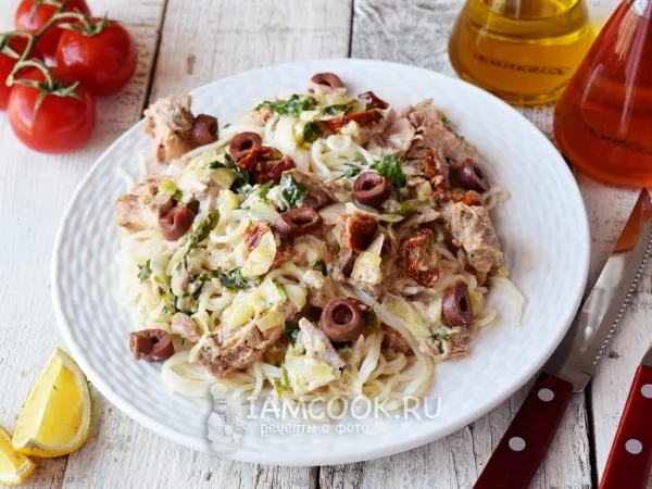 Фото блюда: Подлива из консервированного тунца