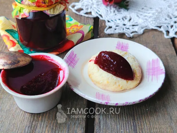 Фото блюда: Желе из крыжовника и малины на зиму