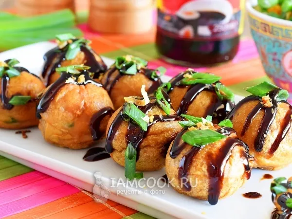 Фото готового блюда: Такояки