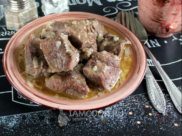 Фото готового блюда: Мясо по-кремлевски