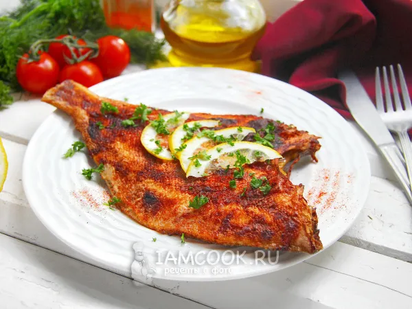 Фото блюда: Камбала в аэрогриле