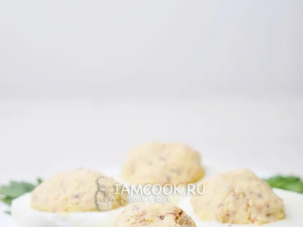 Фото готового блюда: Фаршированные яйца по Дюкану