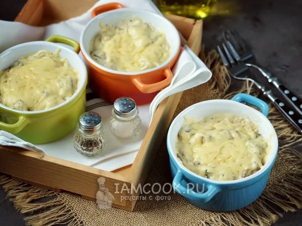 Фото блюда: Рапаны в сливочном соусе