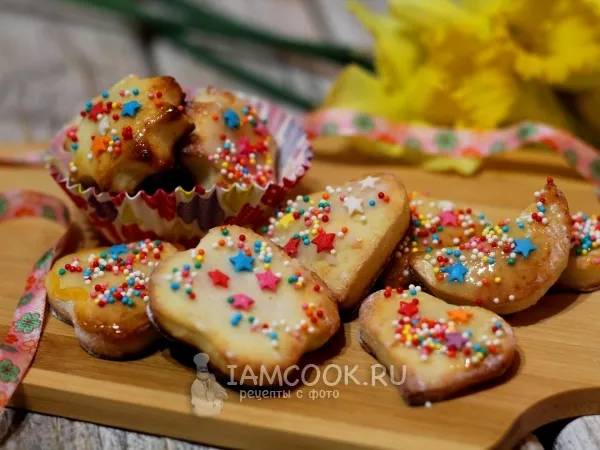 Фото готового блюда: Творожное печенье без масла
