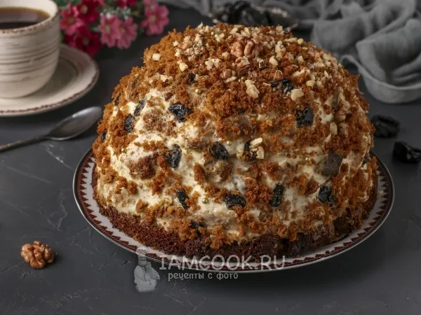 Фото блюда: Медовый торт «Панчо»