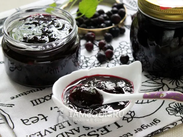 Фото блюда: Джем из малины и черной смородины на зиму