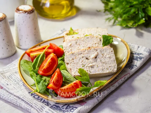 Фото блюда: Диетическое суфле из курицы