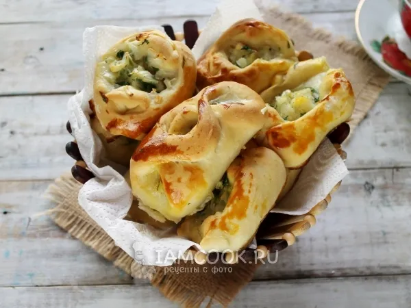 Фото блюда: Расстегаи с палтусом