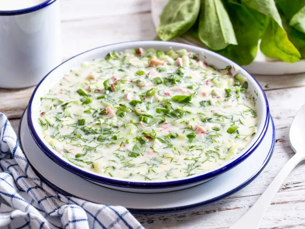 Фото блюда: Окрошка со щавелем