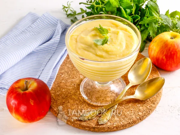 Фото готового блюда: Яблочный курд