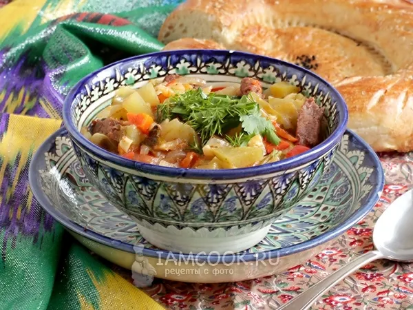 Фото блюда: Лагман по-узбекски