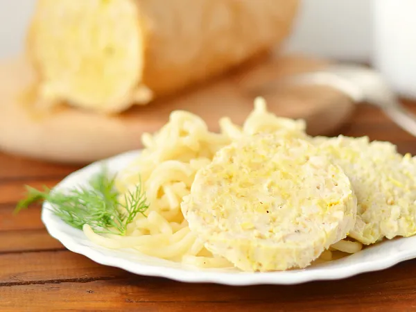 Фото блюда: Домашняя куриная колбаса