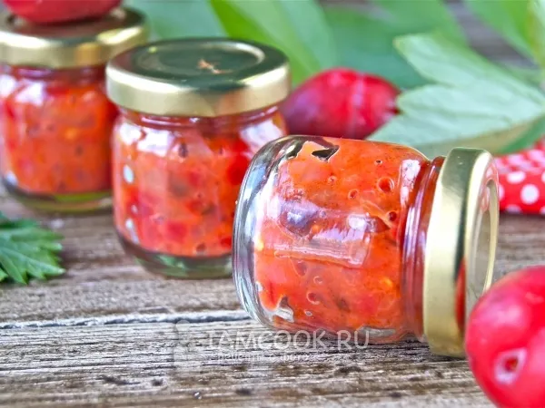Фото блюда: Чатни из слив на зиму