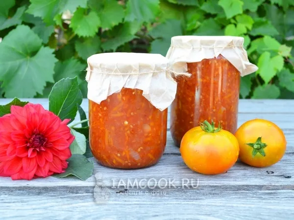 Фото блюда: Лечо из помидоров